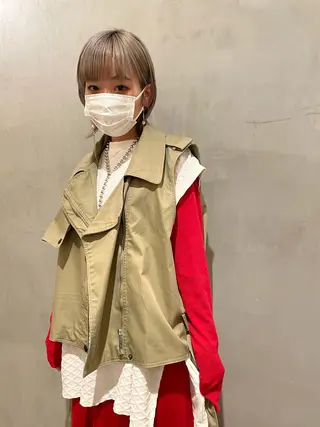 ショート カラー 優作 〜圧倒的信頼〜のヘアスタイル