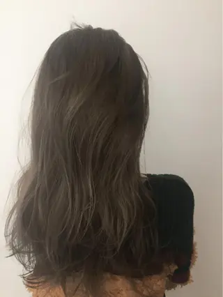 ロング カラー パーマ ヘアアレンジ ✨ハイクオリティ✨ 山本香也のヘアスタイル