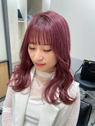 ロング カラー Hatanaka Airiのヘアスタイル