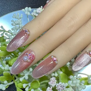 ネイル nail milky 〜深夜にもネイル〜のネイルデザイン