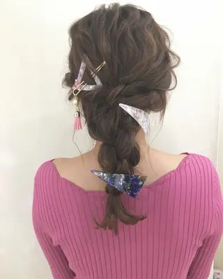 ヘアアレンジ 柳澤 興輝のヘアスタイル