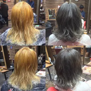 セミロング カラー 川名 充✂️のヘアスタイル
