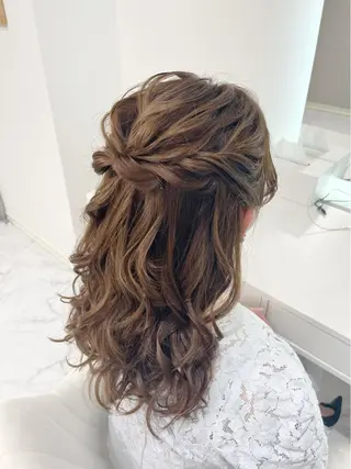 ロング ヘアアレンジ ヘアセット専門店 Rのヘアスタイル