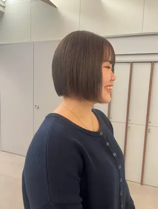 ショート カラー LOREN AO所属・名古屋透明感カラー /LOREN RIOのヘアスタイル