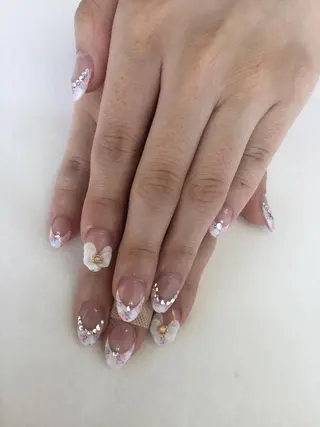 ネイル 💎🐰 saki. m 🐰💎のネイルデザイン