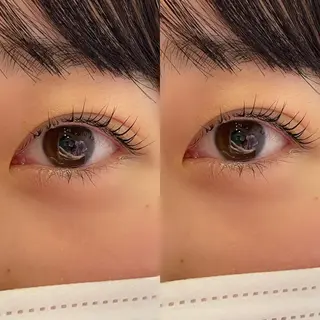 マツエク・マツパ 桑田 新菜のヘアスタイル