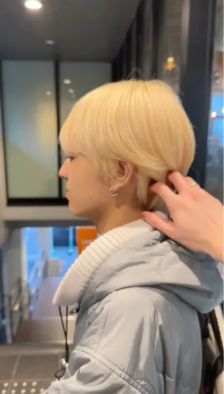 ショート 💎kyohei／ 透明感カラー💎のヘアスタイル