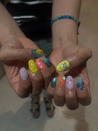ネイル mano Hanaのネイルデザイン