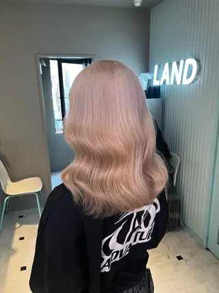 ミディアム カラー ブリーチカラー 🩵MIZUKIのヘアスタイル