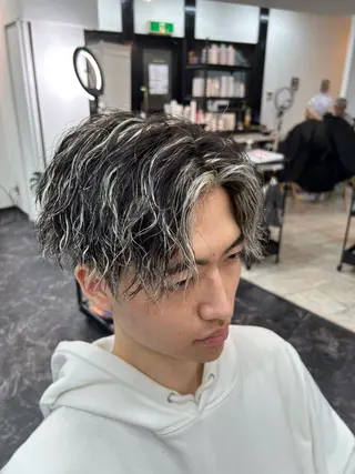 ショート メンズ 坂梨 良維人のヘアスタイル