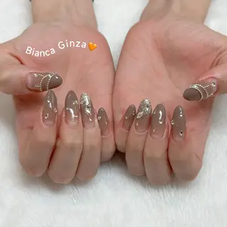 ネイル Bianca葛西 Hinano🩶のネイルデザイン