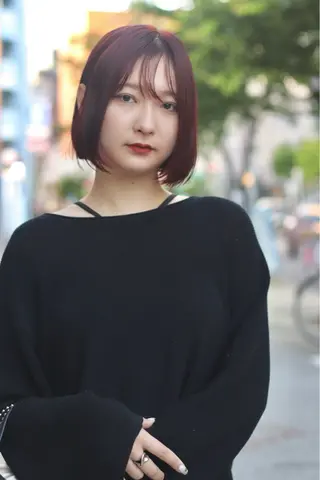 ミディアム カラー joh/メンズ/ ブリーチ/矢場町のヘアスタイル