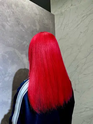 ロング 中川 舞のヘアスタイル