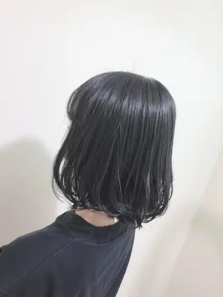 ショート カラー パーマ 梅木 潤【韓国ヘア/ 艶髪/透明感カラー】のヘアスタイル