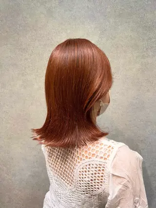 ミディアム カラー 熊本市東区 /Ririkaのヘアスタイル