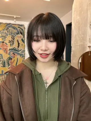 ミディアム ハシモトタケル🌿 ボブ/レイヤーカットのヘアスタイル