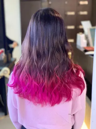 セミロング ❤️MASAKO❤️ 🌸🩷エクステ🩷のヘアスタイル