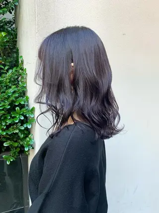 ミディアム カラー 矢野 晃平のヘアスタイル