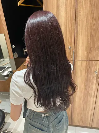 ロング カラー kou🌥️レイヤー /艶カラーのヘアスタイル