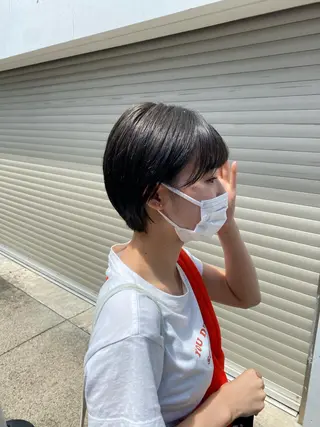 ショート カラー お任せヘア☘️☘️ 及川渚のヘアスタイル