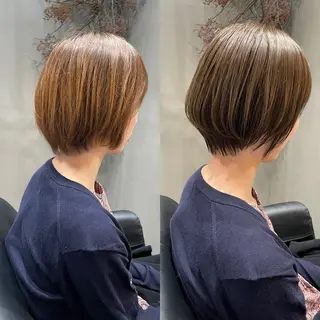 ショート カラー 表参道/個室シェア サロン/中山優介のヘアスタイル