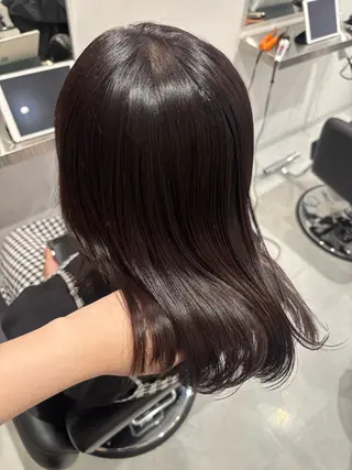 ミディアム カラー 🎀透明感× 赤み消し🎀正源のヘアスタイル