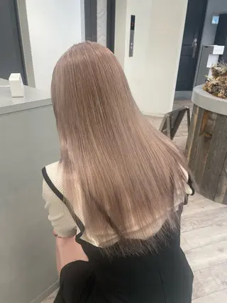 ロング ♡似合わせハイトーン ♡maiのヘアスタイル