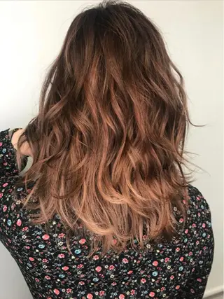 ロング カラー 美容師 ムカイユタカのヘアスタイル