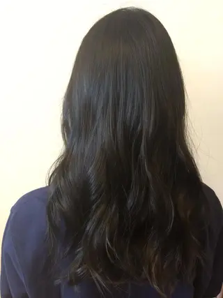 ロング カラー 松田 類生のヘアスタイル