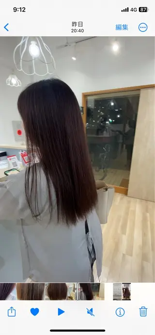 ロング 『大西　陸』 透明感color🔆のヘアスタイル