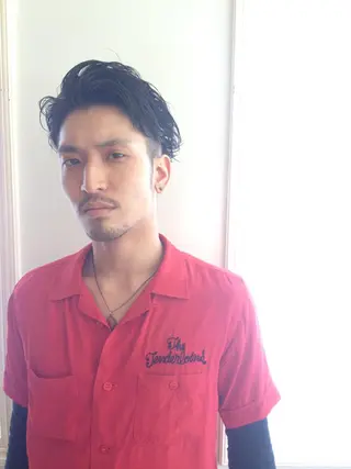 ショート メンズ メンズカット クドウユウキのヘアスタイル