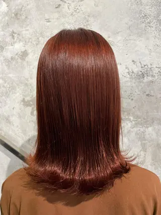 セミロング 松田 真央のヘアスタイル