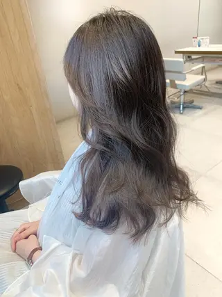 セミロング レイヤー専門家 ダブルカラー修のヘアスタイル