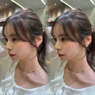 セミロング 銀座副店長/レイヤー /髪質改善/田島のヘアスタイル