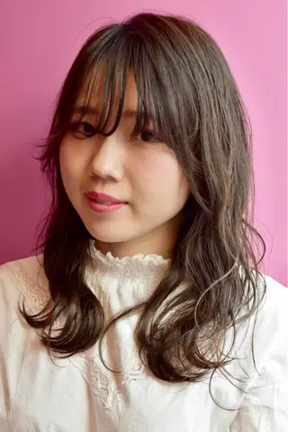 セミロング カラー ✨髪質改善縮毛矯正✨ 宇田川修平のヘアスタイル