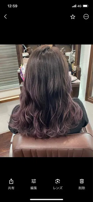 ミディアム 高橋 くるみのヘアスタイル