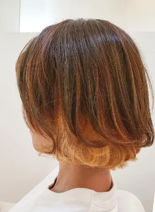 カラー 遠藤 量平のヘアスタイル