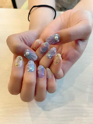 ネイル 成瀬 妃生路のヘアスタイル