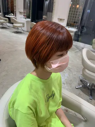 ショート 金山 美祐のヘアスタイル