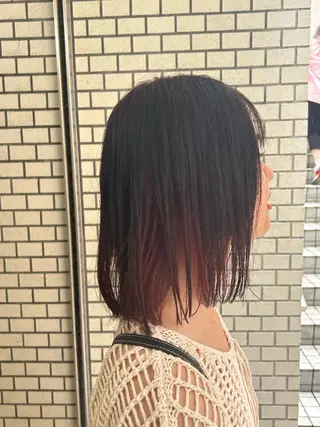 ショート カラー FERIAあべの店 瀧本岬のヘアスタイル