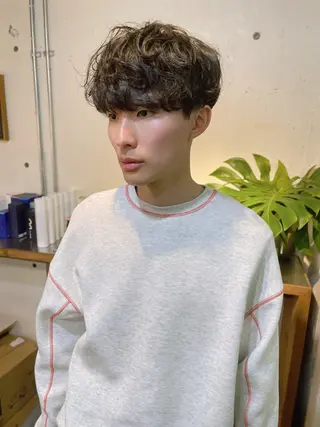 パーマ YUKI 新宿カット パーマ/カラーのヘアスタイル