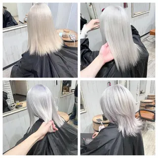 ロング カラー 艶髪/ハイトーン特化 店長/SHOHEIのヘアスタイル