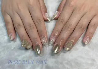 ネイル PURE BLUE NAILのネイルデザイン