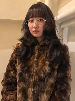 ロング カラー kanami/ 中崎町美容室のヘアスタイル