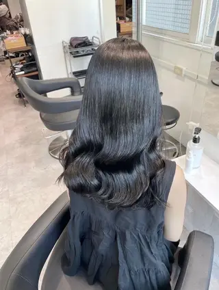 ロング カラー *【公式】銀座 ACADEMY🕊️のヘアスタイル