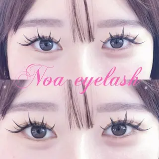 マツエク・マツパ Noa eyelashのマツエク・マツパデザイン