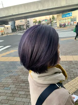 ショート カラー 菊地 旬のヘアスタイル