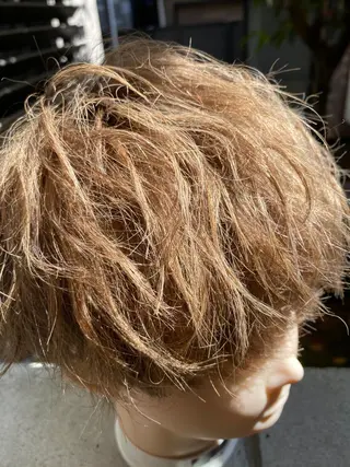 ショート メンズ 寳泉 章弘のヘアスタイル
