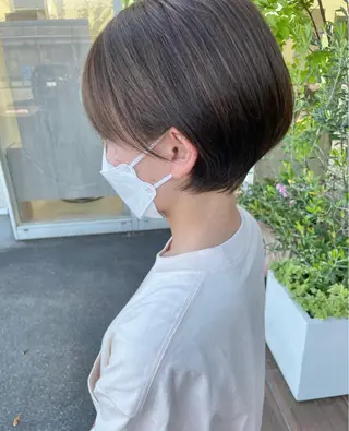 ショート 鶴岡で縮毛矯正なら お任せ！ハヤシナオミのヘアスタイル