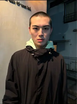 ショート メンズ 中目黒メンズ刈り上げ Harunaのヘアスタイル